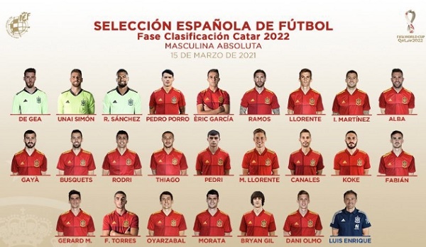 恩里克已签署西班牙世界杯初选名单