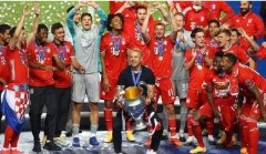 拜仁获得欧冠冠军，奖金累积约1.28亿欧元