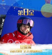 #自由式滑雪女子U型池决赛 谷爱凌夺冠#