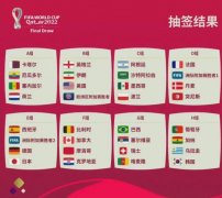 卡塔尔世界杯亚洲球队签运