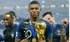 足球世界杯2018，姆巴佩帮助法国队夺得世界杯冠军