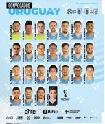 乌拉圭世界杯名单2022