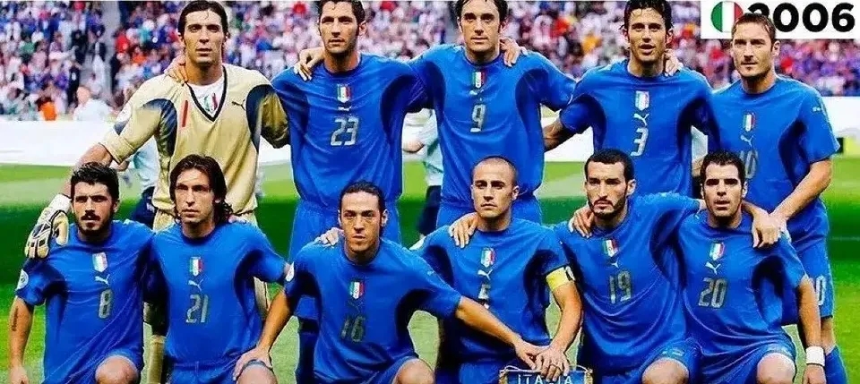 2006年世界杯冠军意大利队
