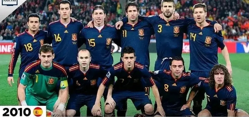 2010年世界杯冠军西班牙队