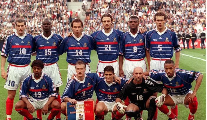 图1：1998年世界杯冠军法国队