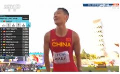 王嘉男夺得世锦赛男子跳远冠军