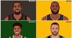 NBA现役球星G7场均得分排行榜