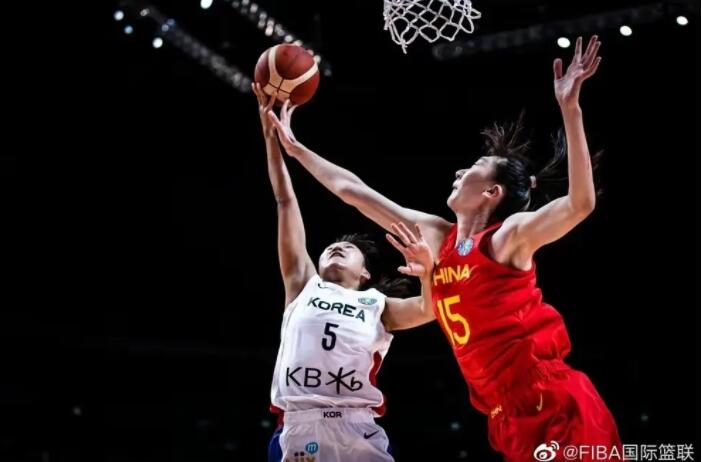 中国女篮107:44韩国女篮