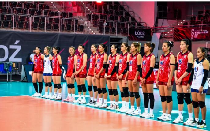 泰国女排1-3不敌加拿大队复赛首场失利